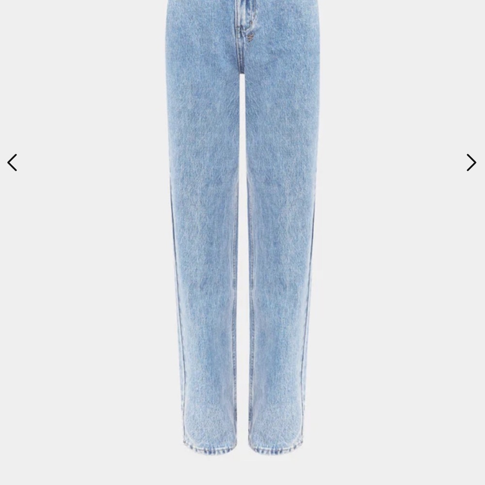 NWT! Ksubi PLAYBACK AUTHENTIC Blue Straight Leg Jeans Relaxed Fit SIZE 29